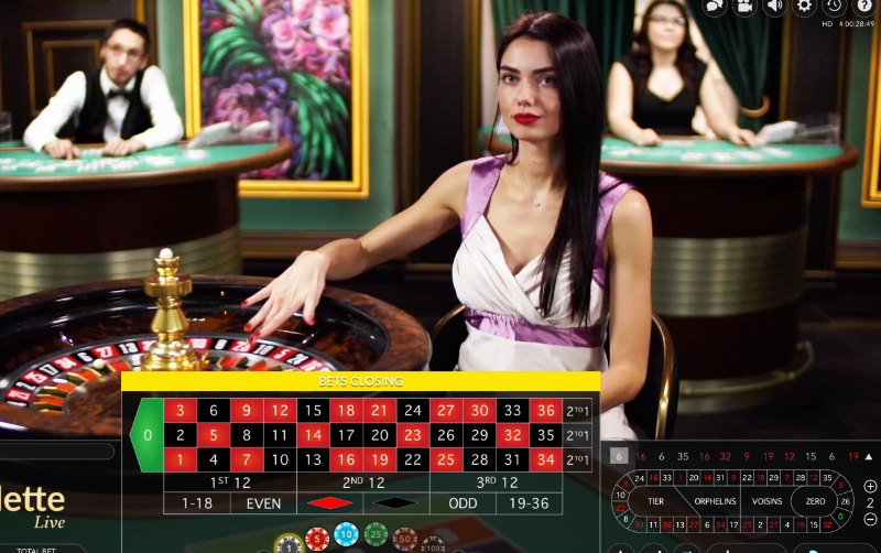 Live dealer games at the online casinos