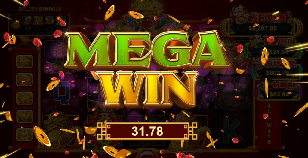 Mega win at Mighty Drums